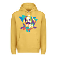 Antique Gold karl marx get vintage Premium Hoodie - linhVisuals