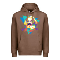 Chestnut karl marx get vintage Premium Hoodie - linhVisuals