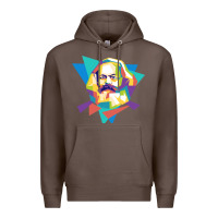 Coffee karl marx get vintage Premium Hoodie - linhVisuals