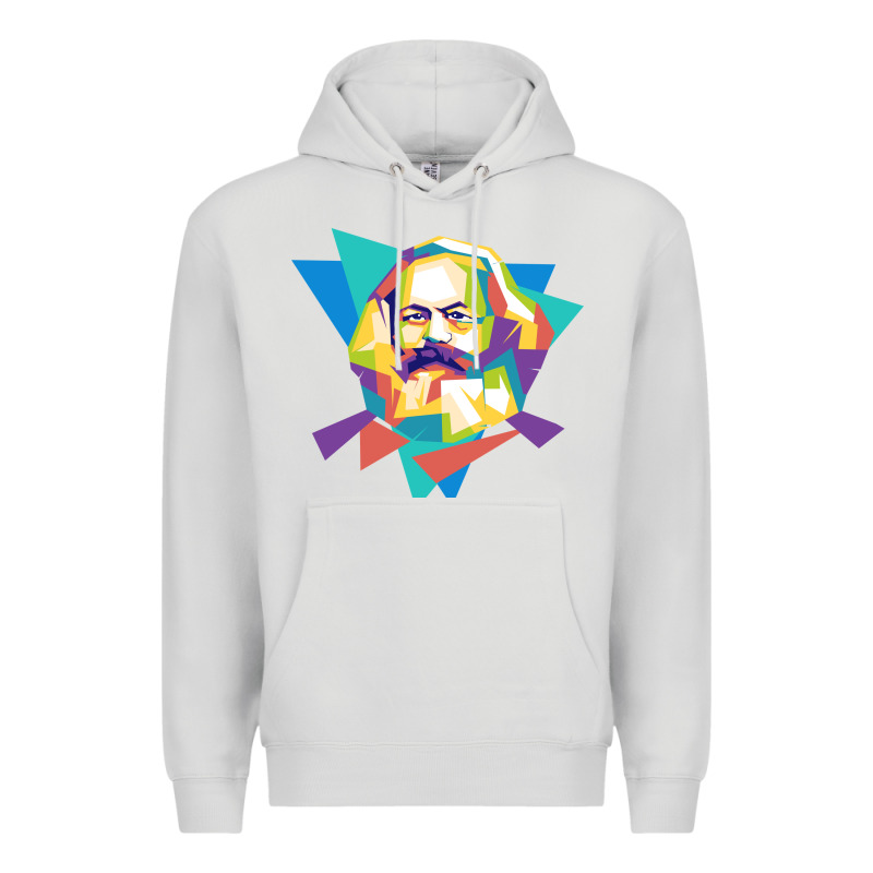Karl Marx Get Vintage Premium Hoodie by linhVisuals | Teevron