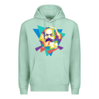 Seafoam karl marx get vintage Premium Hoodie - linhVisuals