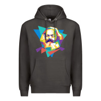 Smoke karl marx get vintage Premium Hoodie - linhVisuals