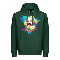 Sports Green karl marx get vintage Premium Hoodie - linhVisuals