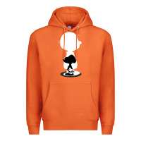 Carrot peanuts shadow silhouette Premium Hoodie - linhVisuals