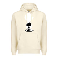 Sandshell peanuts shadow silhouette Premium Hoodie - linhVisuals