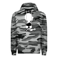 Slate Camo peanuts shadow silhouette Premium Hoodie - linhVisuals