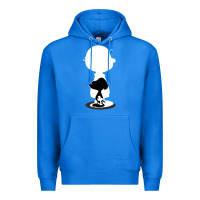 True Royal peanuts shadow silhouette Premium Hoodie - linhVisuals