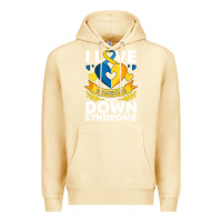 Pina Colada down syndrome awareness month special needs love Premium Hoodie - linhVisuals