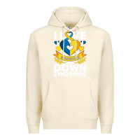 Sandshell down syndrome awareness month special needs love Premium Hoodie - linhVisuals