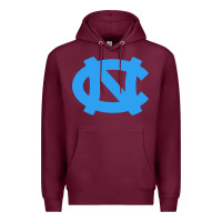 Burgundy north carolina Premium Hoodie - linhVisuals