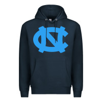 Navy north carolina Premium Hoodie - linhVisuals