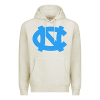 Oatmeal Heather north carolina Premium Hoodie - linhVisuals