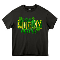 Asphalt one lucky mama st patricks Heavy Core Tee - FaDigitalArtStudio
