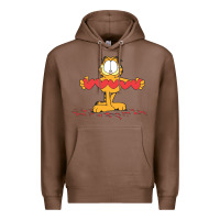 Chestnut garfiel Premium Hoodie - linhVisuals