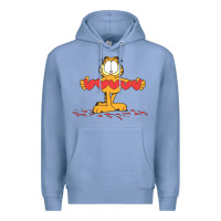 Colony Blue garfiel Premium Hoodie - linhVisuals