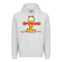 Dove Grey garfiel Premium Hoodie - linhVisuals