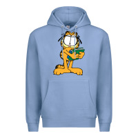 Colony Blue garfiel Premium Hoodie - linhVisuals