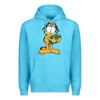 Ocean Blue garfiel Premium Hoodie - linhVisuals
