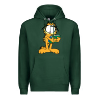 Sports Green garfiel Premium Hoodie - linhVisuals