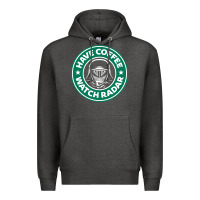Charcoal Heather have coffee, watch radar new Premium Hoodie - linhVisuals