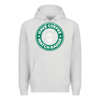 Dove Grey have coffee, watch radar new Premium Hoodie - linhVisuals