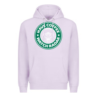 Lilac have coffee, watch radar new Premium Hoodie - linhVisuals