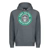 Rock have coffee, watch radar new Premium Hoodie - linhVisuals