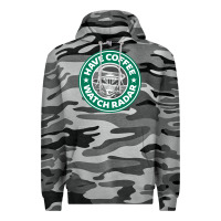 Slate Camo have coffee, watch radar new Premium Hoodie - linhVisuals
