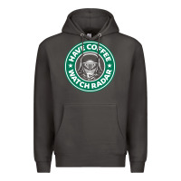 Smoke have coffee, watch radar new Premium Hoodie - linhVisuals