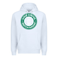 White have coffee, watch radar new Premium Hoodie - linhVisuals