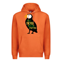 Carrot not now arctic puffin! ,  not now arctic puffin Premium Hoodie - linhVisuals