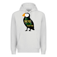 Not Now Arctic Puffin! ,  Not Now Arctic Puffin Premium Hoodie | Teevron