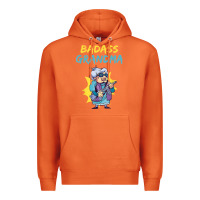 Carrot badass grandma family mother grandma t shirt Premium Hoodie - linhVisuals