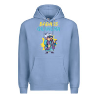 Colony Blue badass grandma family mother grandma t shirt Premium Hoodie - linhVisuals