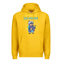 Lemon badass grandma family mother grandma t shirt Premium Hoodie - linhVisuals