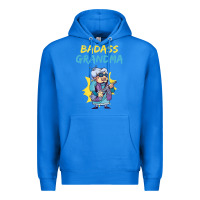 True Royal badass grandma family mother grandma t shirt Premium Hoodie - linhVisuals
