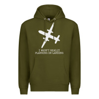 Army Green sky king Premium Hoodie - linhVisuals