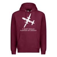 Burgundy sky king Premium Hoodie - linhVisuals