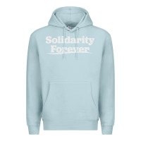 Blue Mist solidarity forever Premium Hoodie - linhVisuals