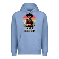 Colony Blue i'm your huckleberry Premium Hoodie - linhVisuals