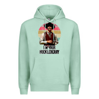 Seafoam i'm your huckleberry Premium Hoodie - linhVisuals