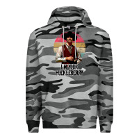 Slate Camo i'm your huckleberry Premium Hoodie - linhVisuals
