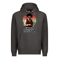 Smoke i'm your huckleberry Premium Hoodie - linhVisuals