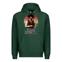 Sports Green i'm your huckleberry Premium Hoodie - linhVisuals