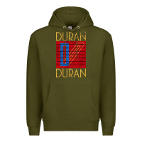Army Green Dürän dürän 01 Premium Hoodie - linhVisuals
