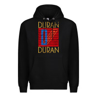 Black Dürän dürän 01 Premium Hoodie - linhVisuals