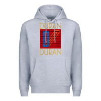 Heather Grey Dürän dürän 01 Premium Hoodie - linhVisuals