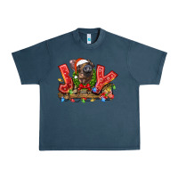Midnight Navy joy pig Urban Heavy Tee - LillyAllenDesigns