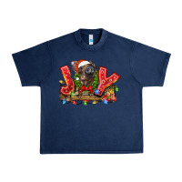 Navy joy pig Urban Heavy Tee - LillyAllenDesigns