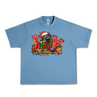 Pebble Blue joy pig Urban Heavy Tee - LillyAllenDesigns